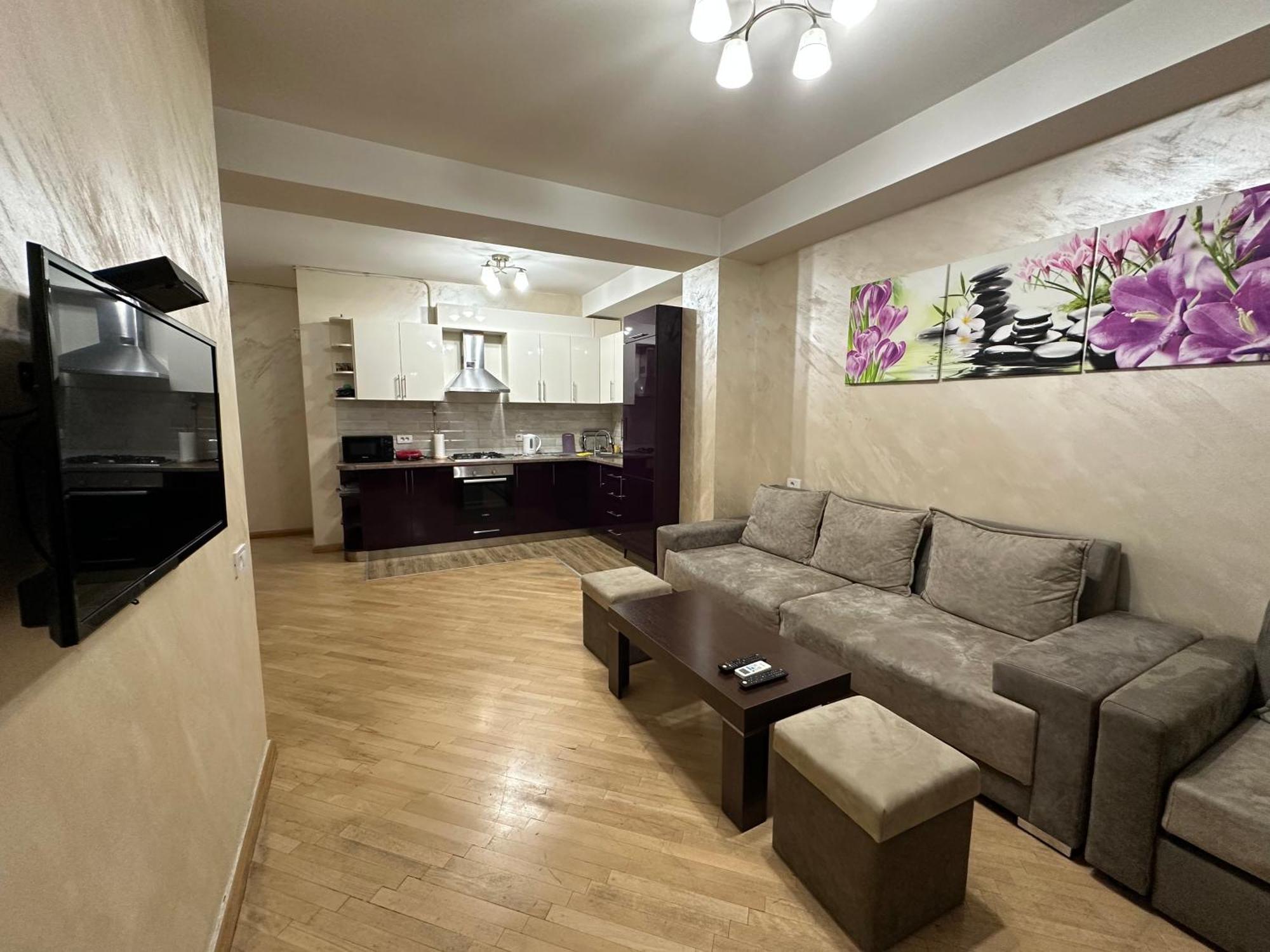 Comfortable apartment in center Erévan Extérieur photo